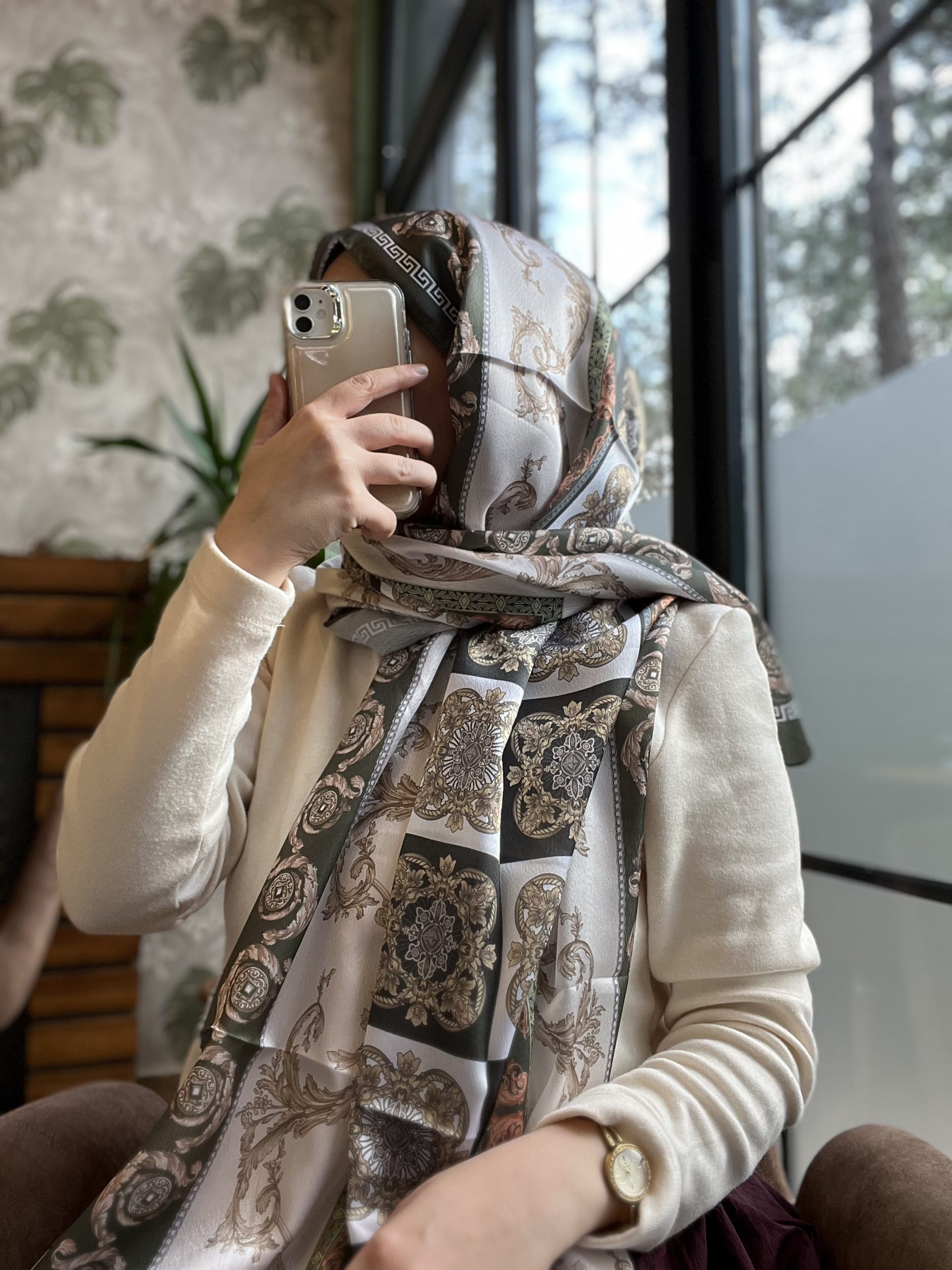 Vual İpek-Yeşil Vual İpek-Yeşil