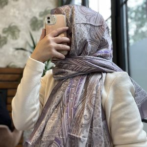 Vual İpek Etro-Lila