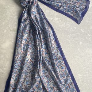 Pamuk Soft-Flora Bohemian Lacivert