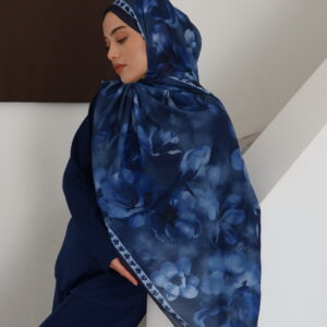 Velvet Pamuk Soft Şal Collection-Lacivert