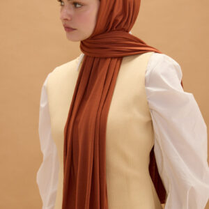 Bambu Penye Şal-Kiremit