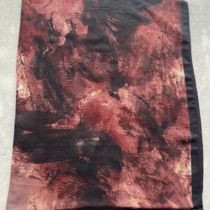 Bohemian Harmony Pamuk Soft Şal-Bordo