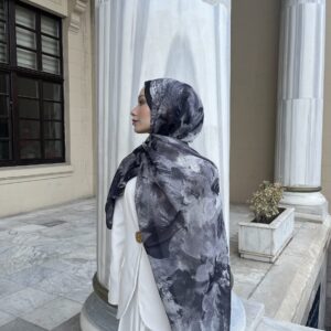 Bohemian Harmony Pamuk Soft Şal-Siyah