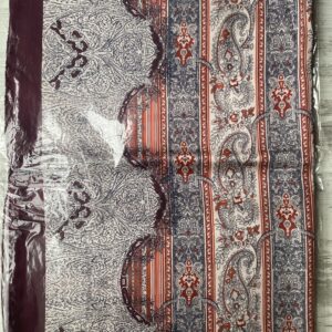 Vual İpek Şal -Mürdüm