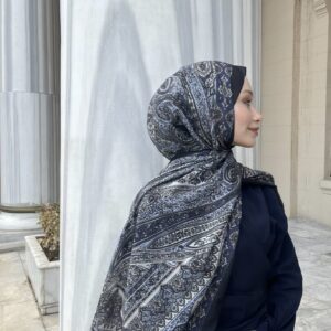 Ottoman Dream Şal -Lacivert